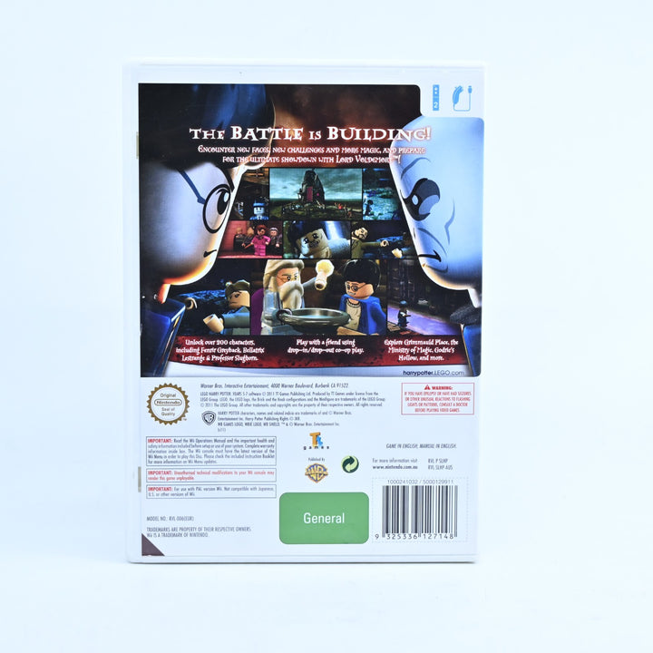 LEGO Harry Potter: Years 5-7 - Nintendo Wii Game - PAL - FREE POST!