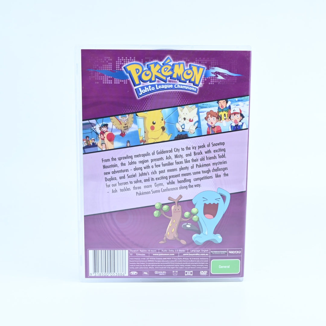 Pokemon: Johto League Champions - Season 4 - PAL Region 4 - Anime DVD Collection