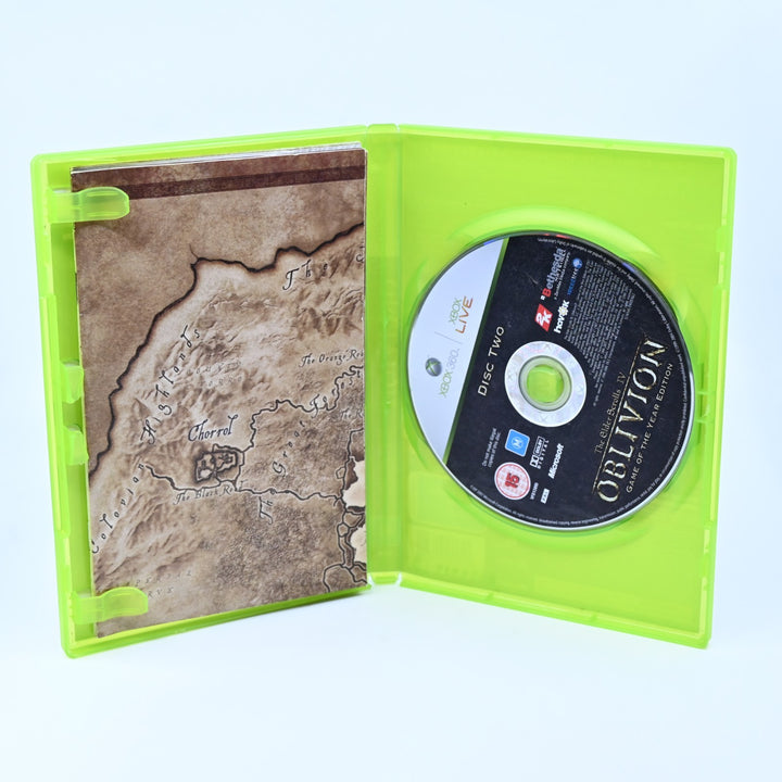 The Elder Scrolls IV: Oblivion - GOTY Edition - Xbox 360 Game + Manual - PAL
