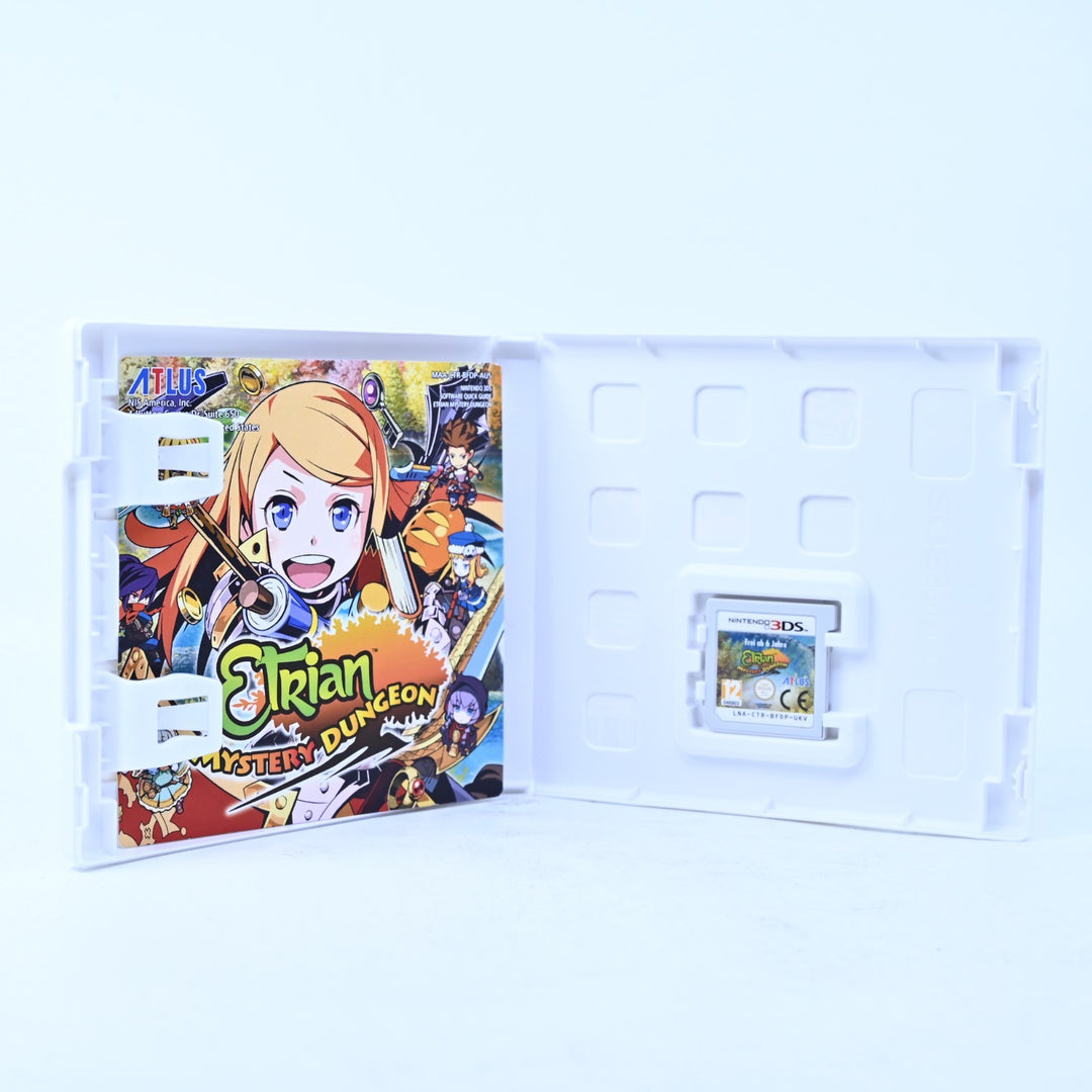 Etrian Mystery Dungeon - Nintendo 3DS Game - PAL + Manual - FREE POST!