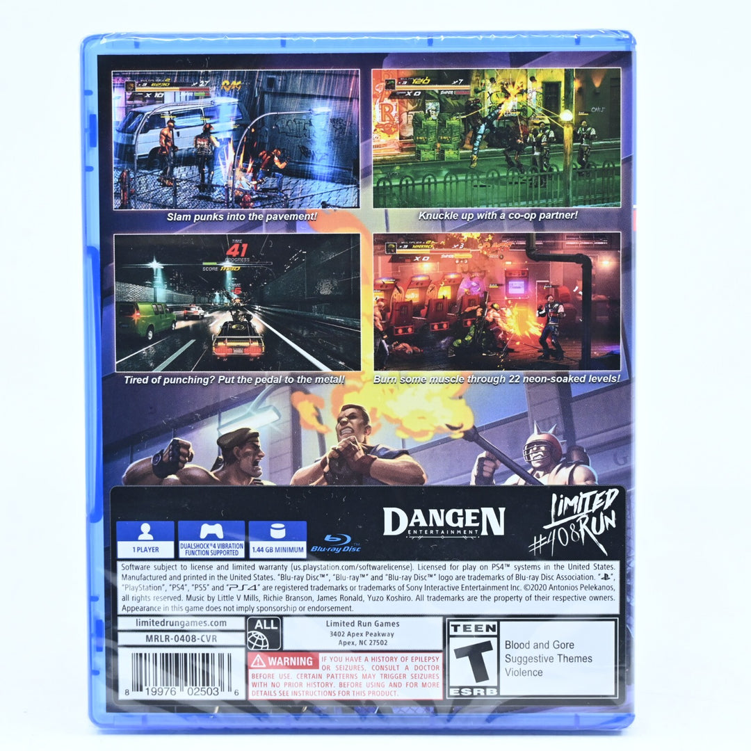 SEALED! The Takeover - LR-P289 - Sony Playstation 4 / PS4 Game + LR Card!