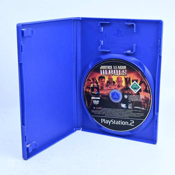 Justice League Heroes - PS2 Game - No Manual - PAL - MINT DISC!