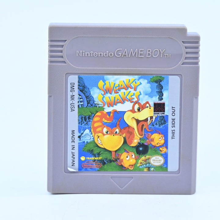 Sneaky Snakes - Nintendo Gameboy Game - PAL - FREE POST!