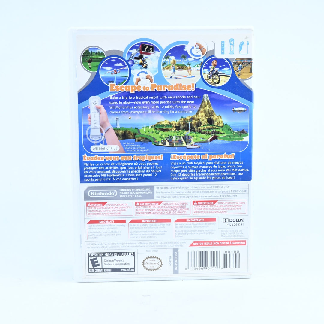 Wii Sports Resort - USA REGION LOCKED! - Nintendo Wii Game + Manual