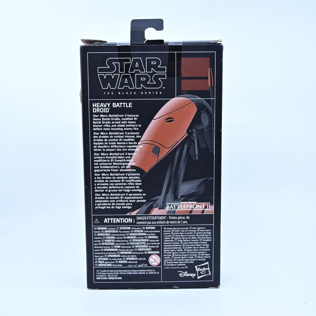 SEALED! Heavy Battle Droid Star Wars Battlefront II Black Series Hasbro Figure