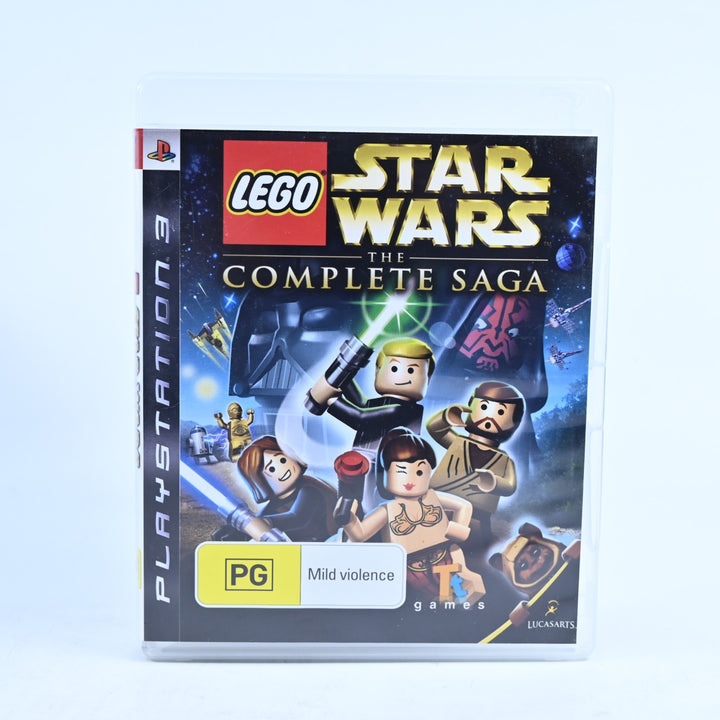 LEGO Star Wars: The Complete Saga - Sony Playstation 3 / PS3 Game + Manual