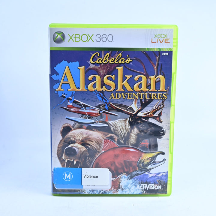 Cabela’s Alaskan Adventures - Xbox 360 Game + Manual - PAL - MINT DISC!