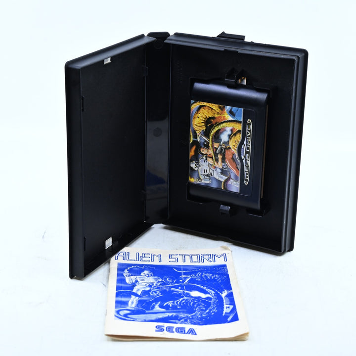 Alien Storm - Sega Mega Drive Game + Manual - PAL - FREE POST!