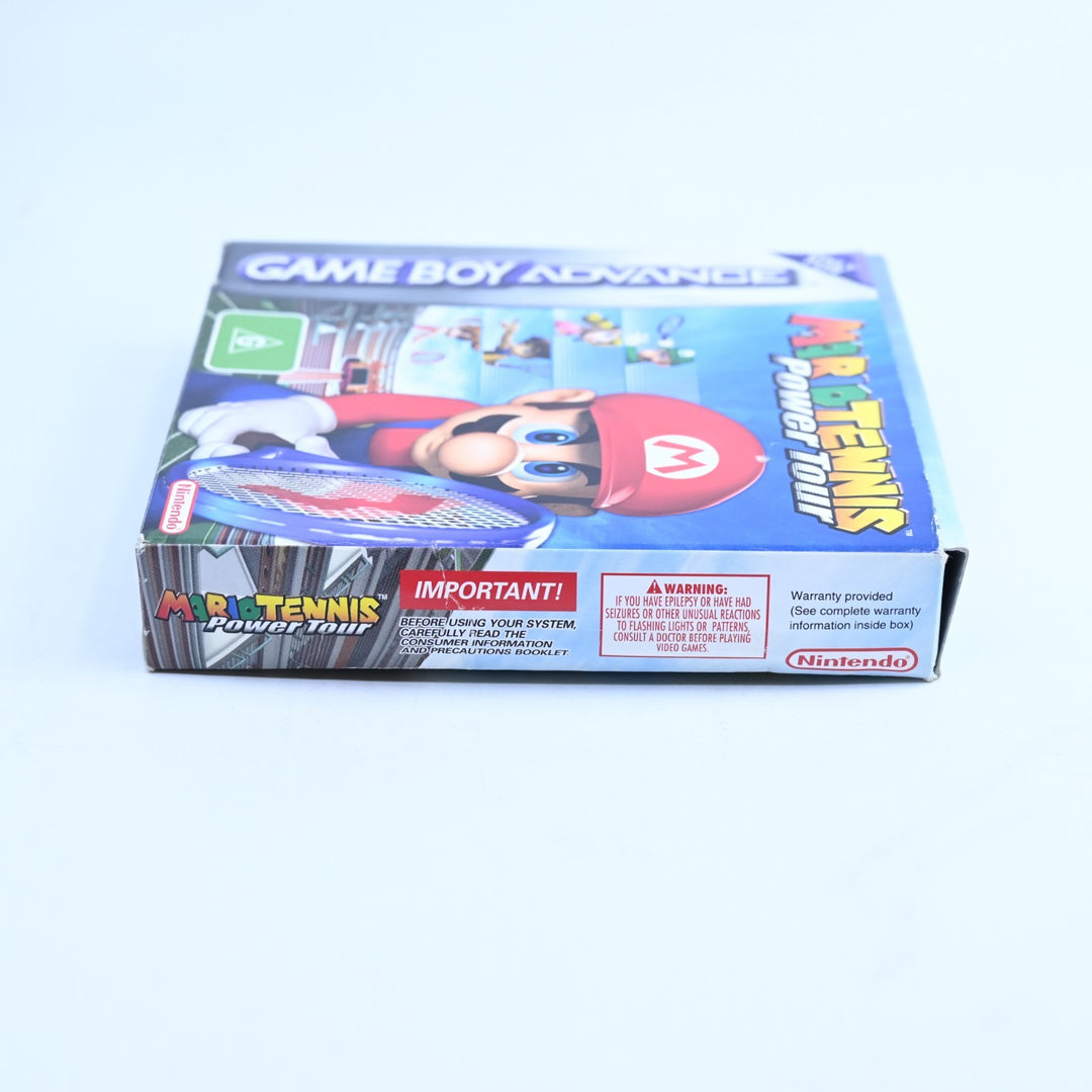 Mario Tennis Power Tour - Nintendo Gameboy Advance / GBA Boxed Game - PAL