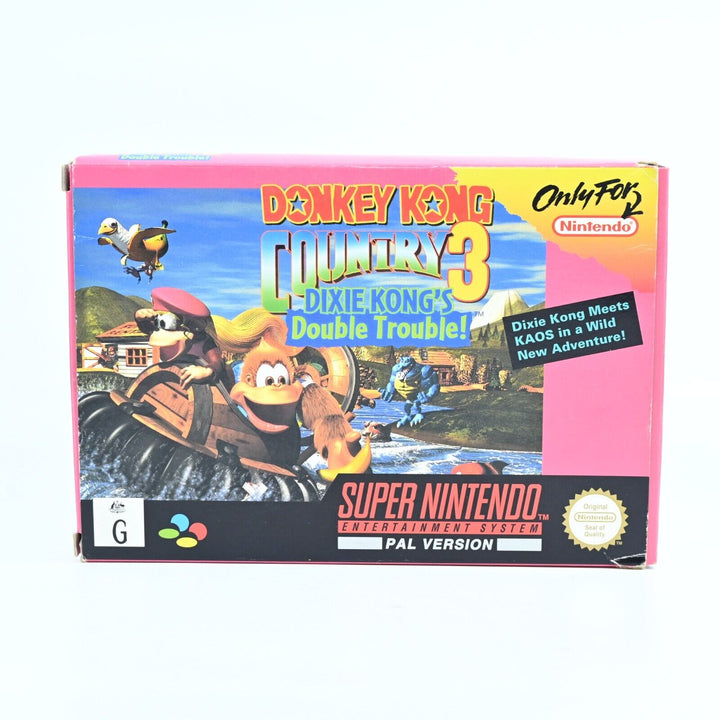 Donkey Kong Country 3 - Super Nintendo / SNES Boxed Game - PAL - FREE POST!