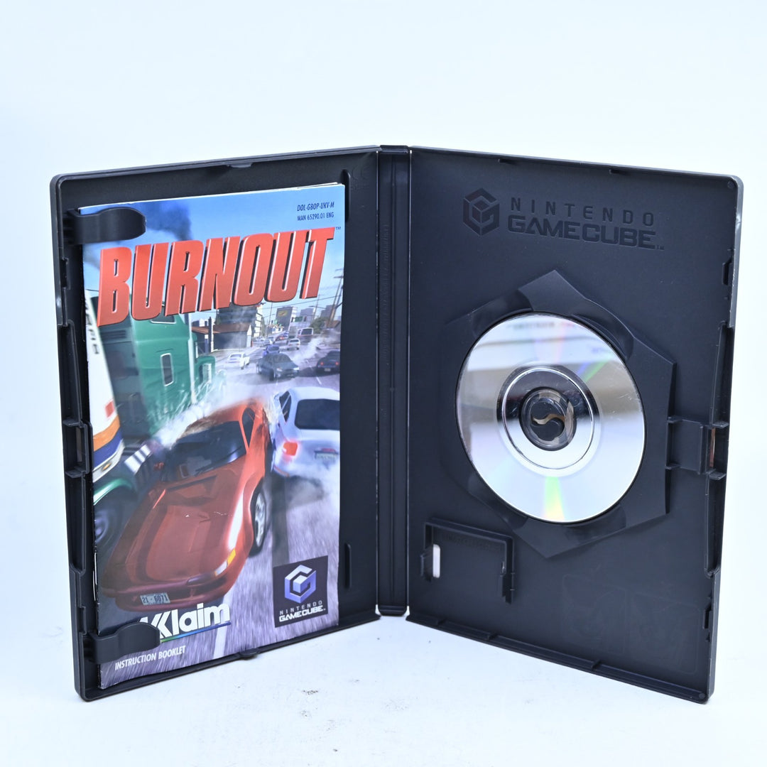 Burnout - Nintendo Gamecube Game + Manual - PAL - FREE POST!