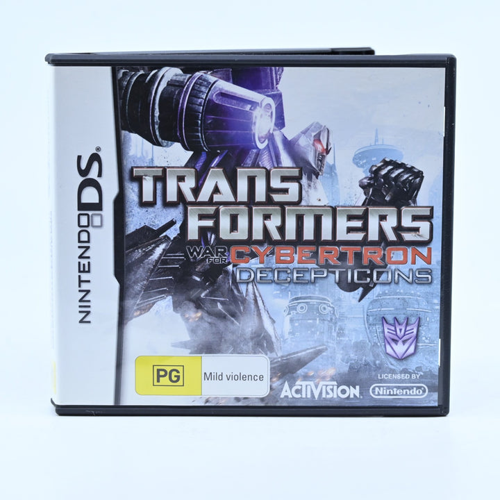 Transformers: War for Cybertron Decepticons - Nintendo DS Game - PAL + Manual