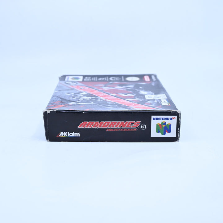 Armorines - Project Swarm - N64 / Nintendo 64 Boxed Game - PAL - FREE POST!