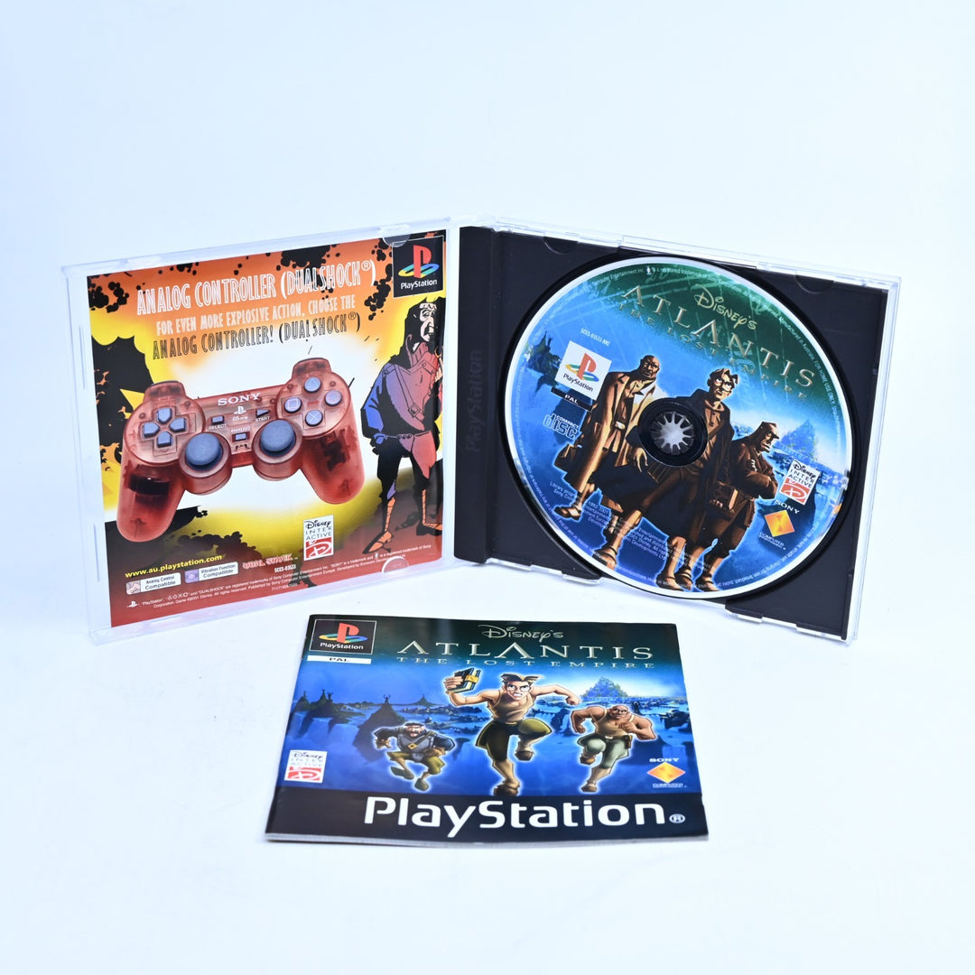 Disney's Atlantis: The Lost Empire - PS1 Game + Manual - PAL - MINT DISC!