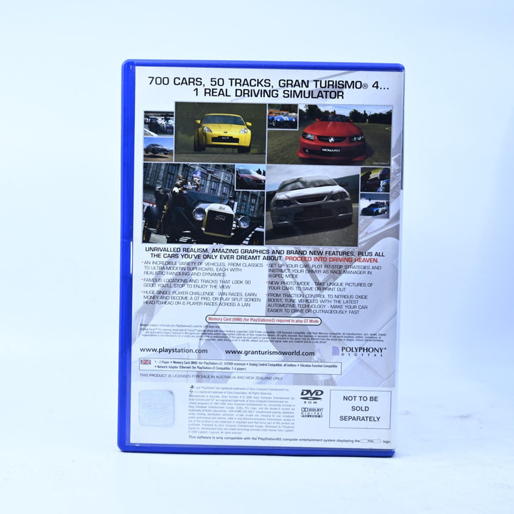 Gran Turismo 4 - Sony Playstation 2 / PS2 Game + Manual - PAL