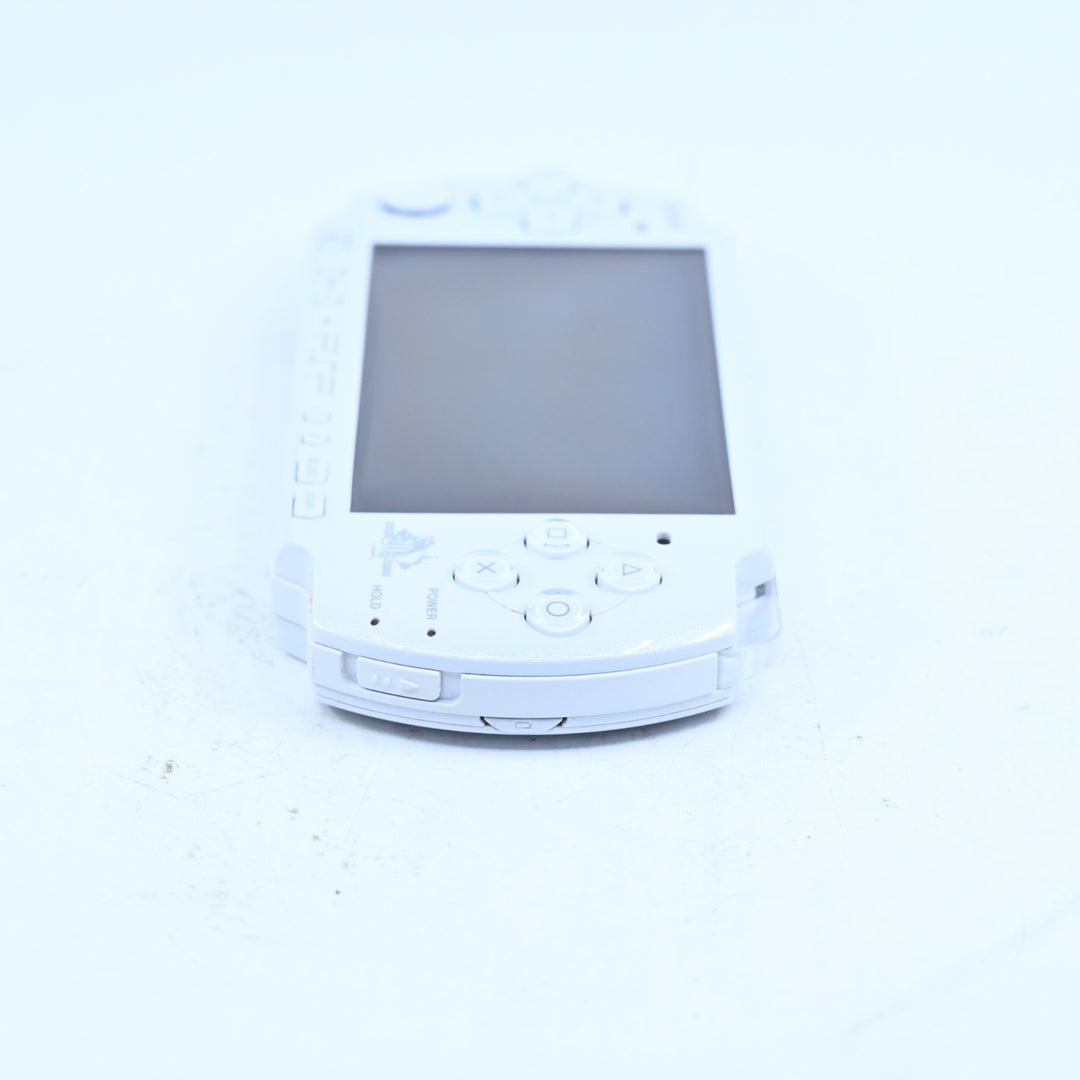 Pearl White FF 20th Anniversary Limited Dissidia - Sony PSP Console - PSP-3000