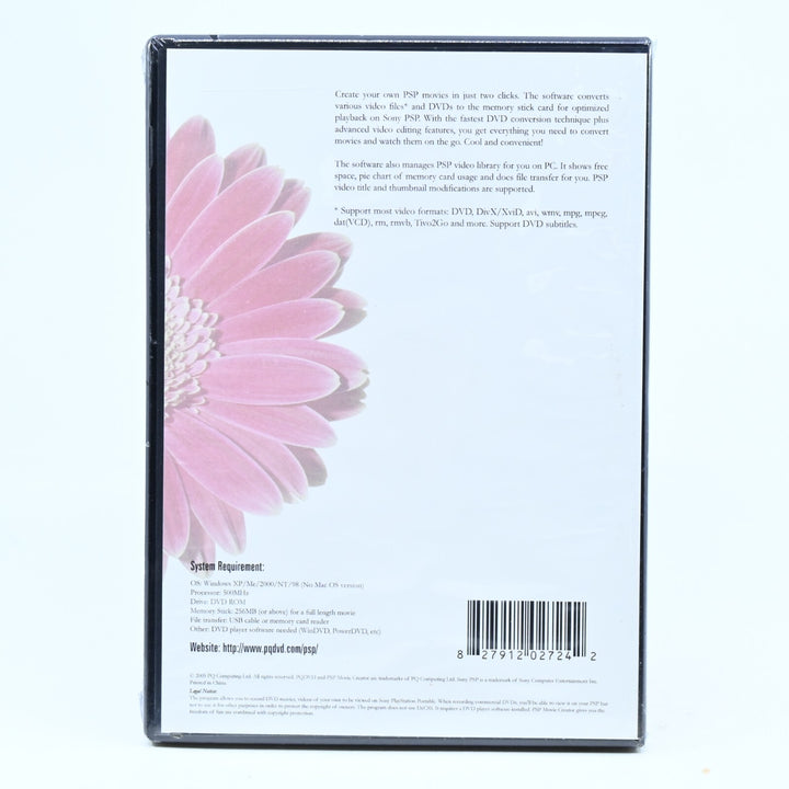 SEALED! PSP Movie Creator - Sony PSP Accessory - FREE POST!