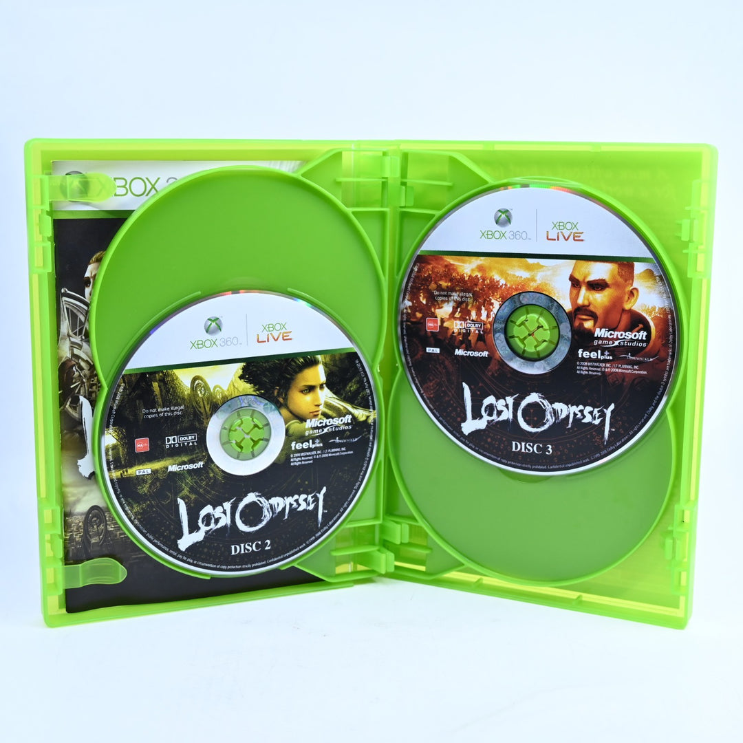 Lost Odyssey - Xbox 360 Game + Manual - PAL - MINT DISC!