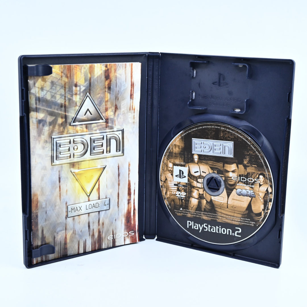 Project Eden - Sony Playstation 2 / PS2 Game + Manual - PAL - MINT DISC!