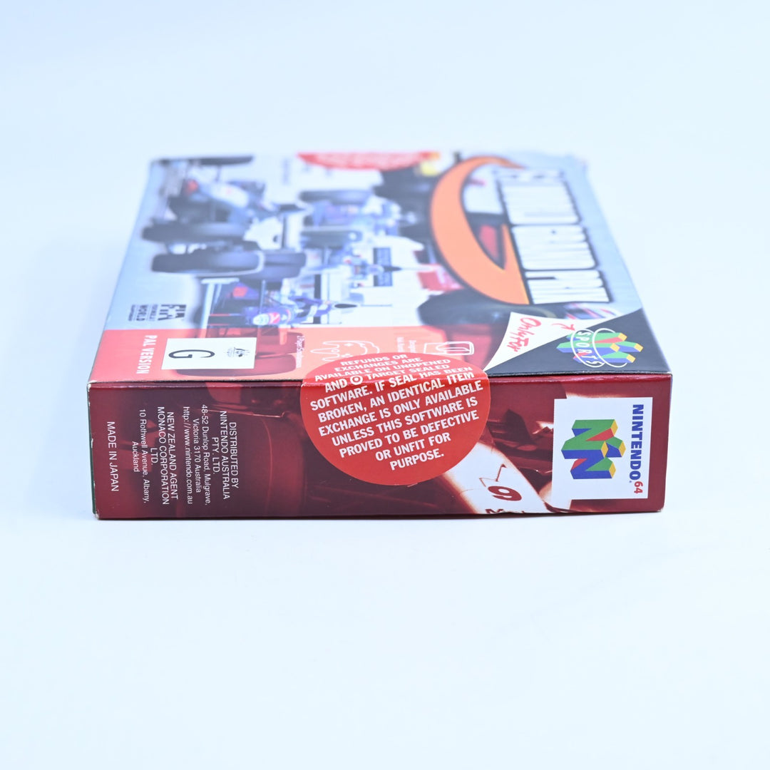 F-1 World Grand Prix - N64 / Nintendo 64 Boxed Game - PAL - FREE POST!