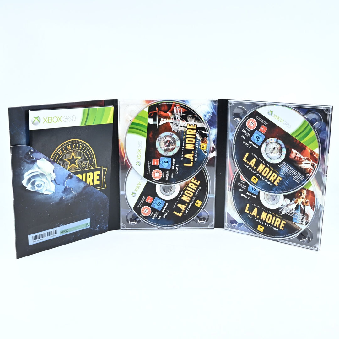 L.A. Noire - The Complete Edition - Xbox 360 Game + Manual - NEAR MINT DISC!