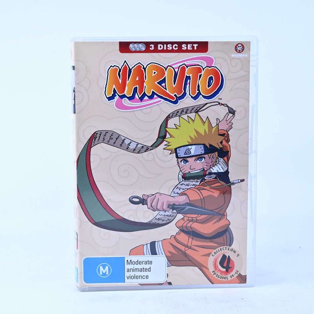 Naruto - Collection 4 - Region 4 - Madman - Anime DVD