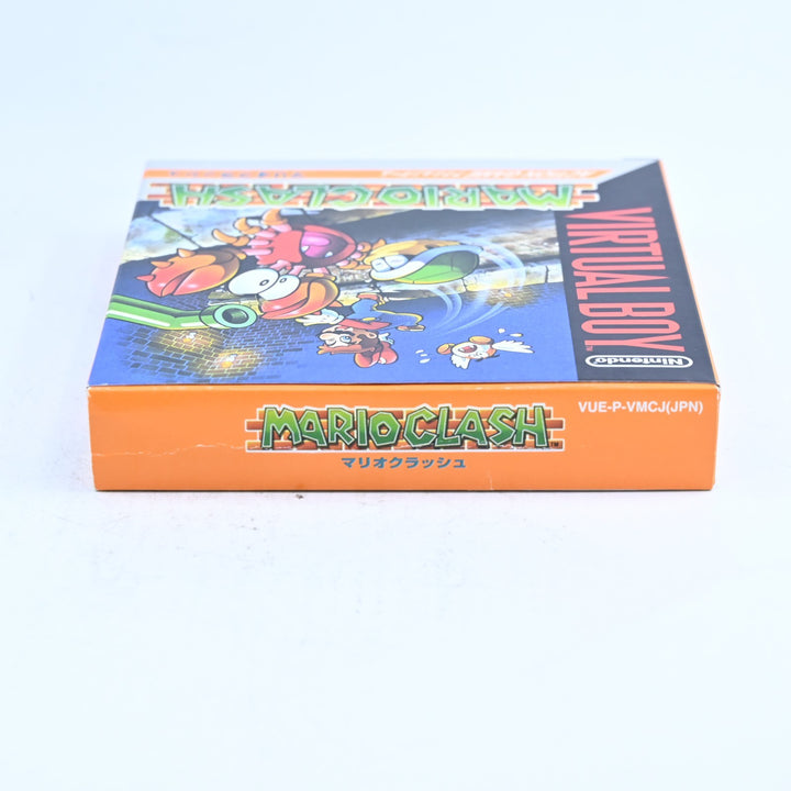 Mario Clash - Nintendo Virtual Boy Boxed Game - NTSC-J - FREE POST!