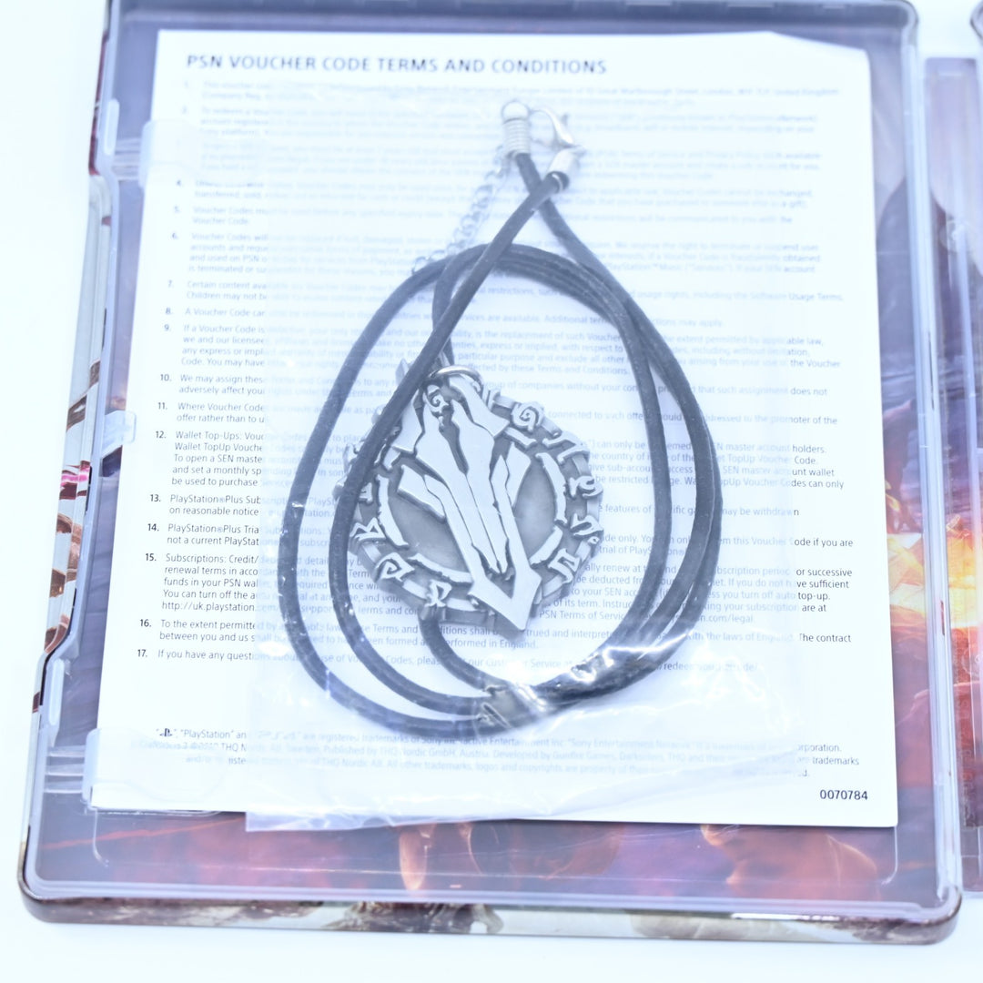 Darksiders III 3 Steelbook Apocalypse Edition Amulet Sony Playstation 4 PS4 Game