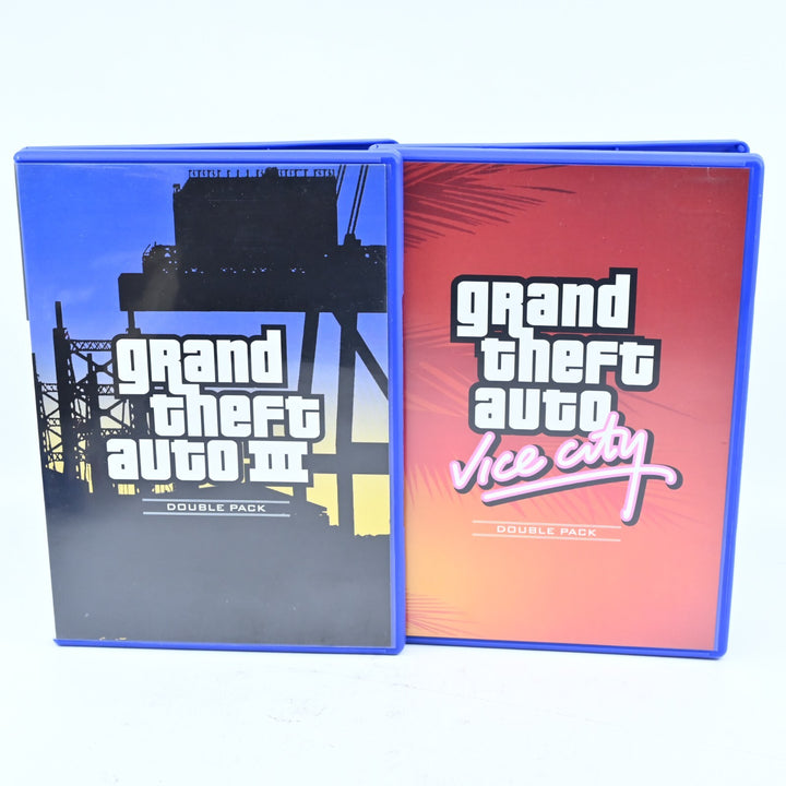 Grand Theft Auto Double Pack - Sony Playstation 2 / PS2 Game + Manual - PAL