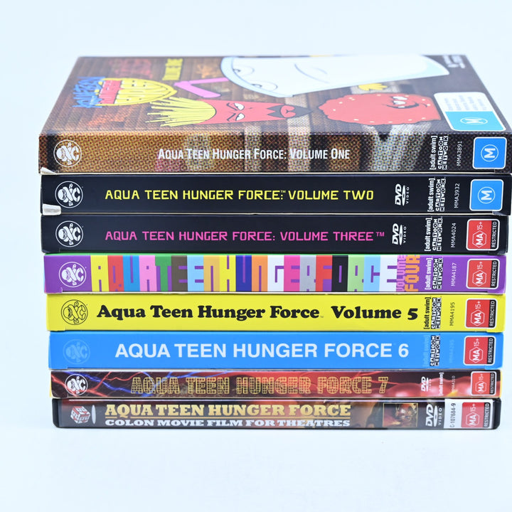 Aqua Teen Hunger Force Collection - Volumes 1-7 + Movie - Region 4 - DVD