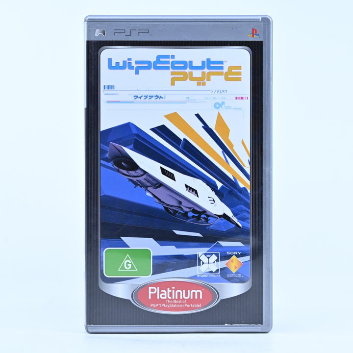Wipeout Pure - Sony PSP Game + Manual - FREE POST!