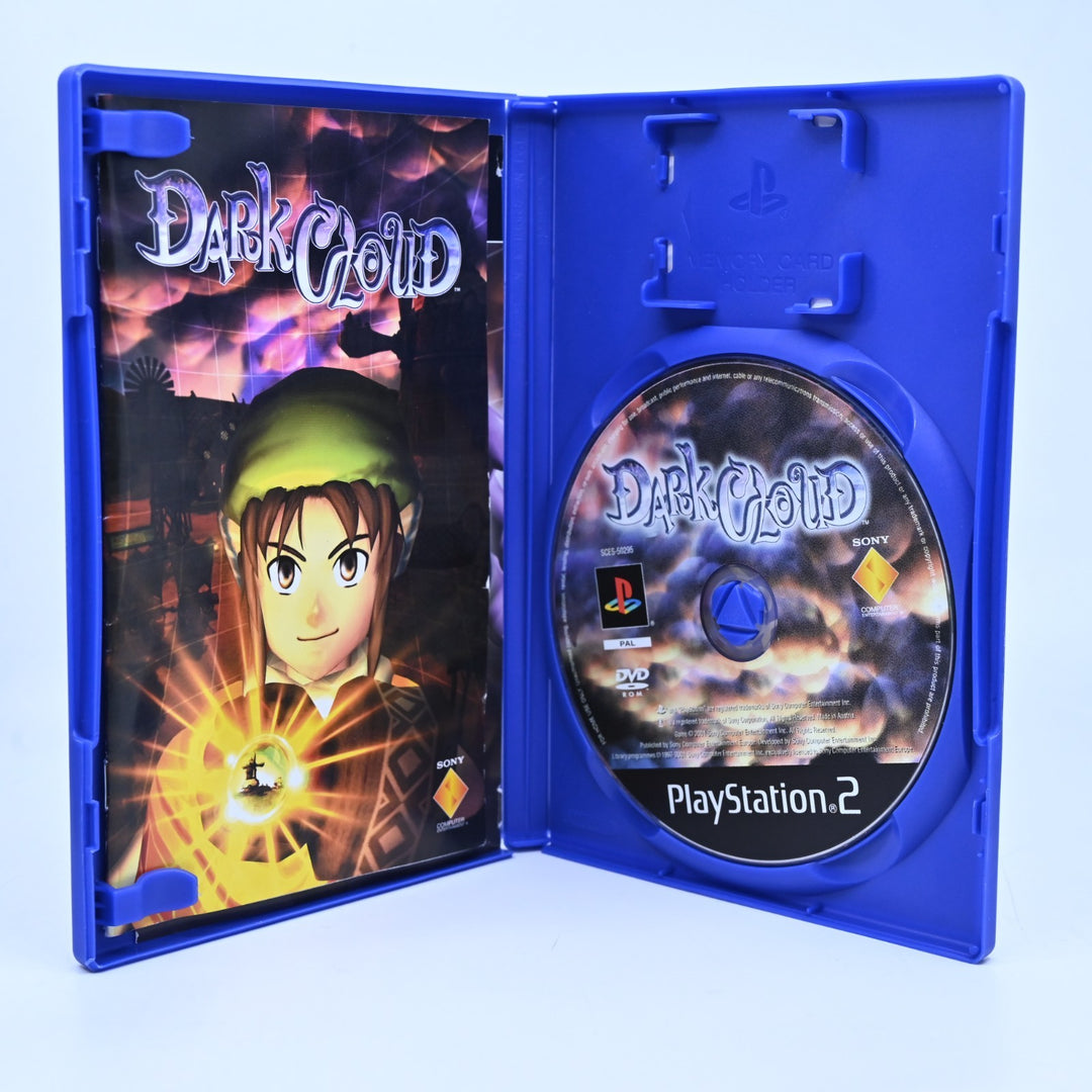 Dark Cloud - Sony Playstation 2 / PS2 Game + Manual - PAL - MINT DISC!
