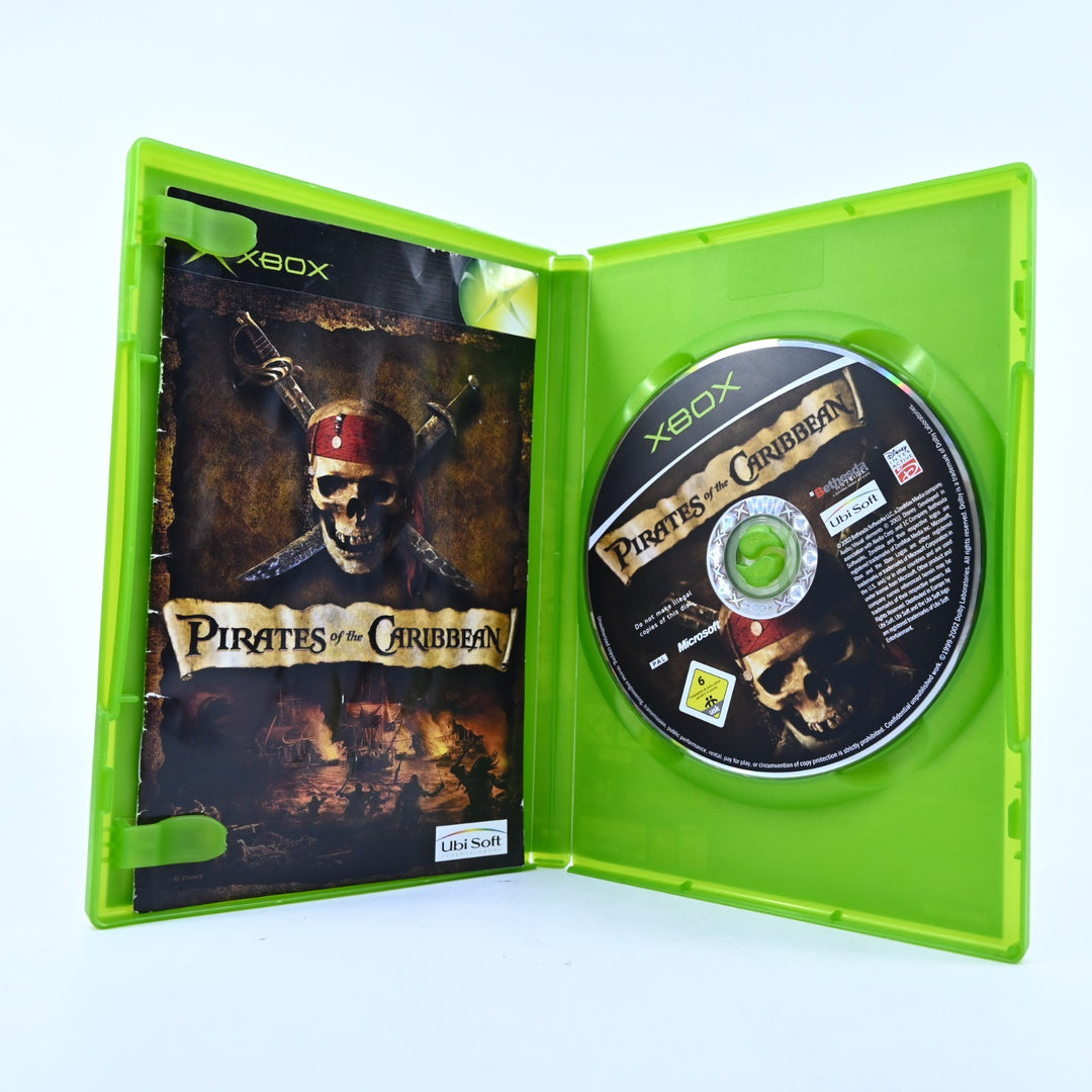 Pirates of the Caribbean - Original Xbox Game + Manual - PAL - MINT DISC!