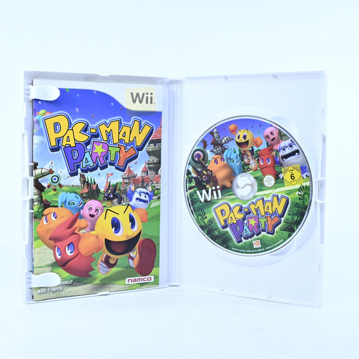 Pac-Man Party - Nintendo Wii Game + Manual - PAL - MINT DISC!