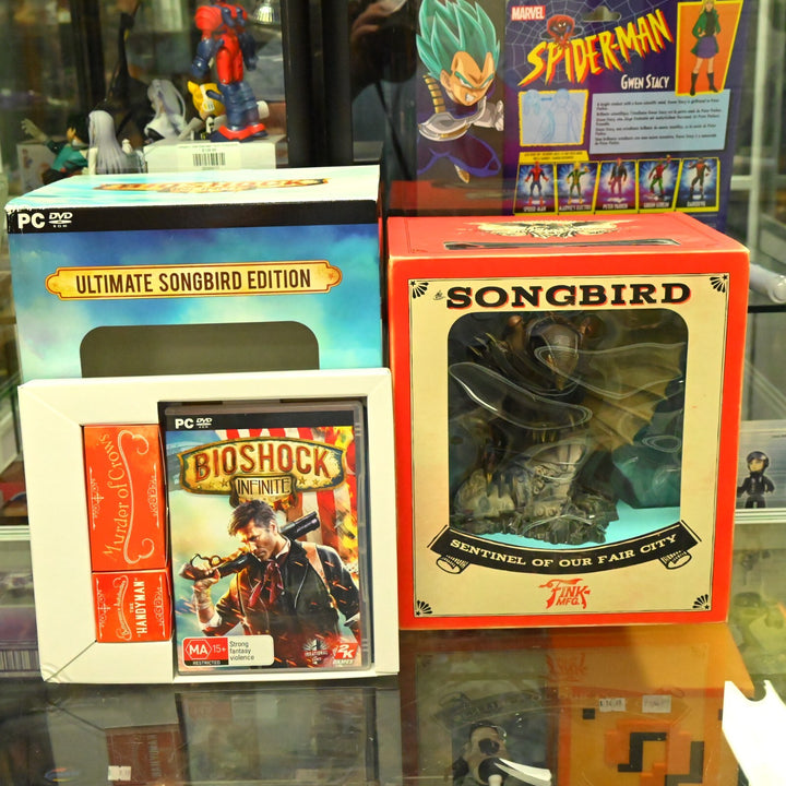 SEALED FIGURE! Bioshock Infinite: Ultimate Songbird Edition - PC Game