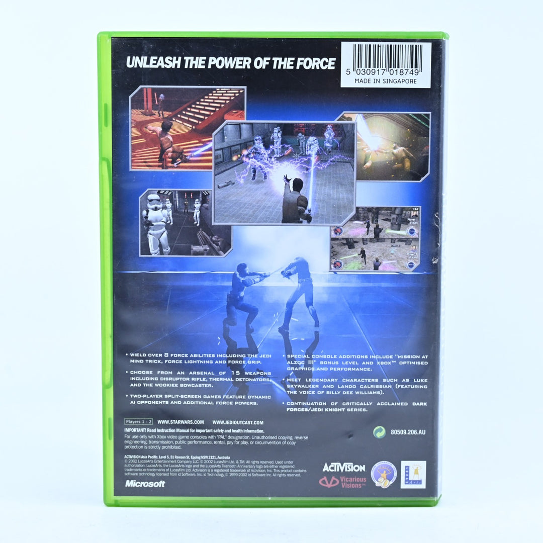 Star Wars Jedi Outcast: Jedi Knight II - Original Xbox Game + Manual - PAL