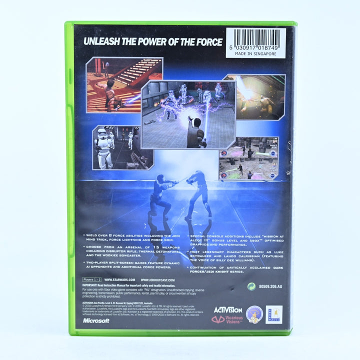 Star Wars Jedi Outcast: Jedi Knight II - Original Xbox Game + Manual - PAL