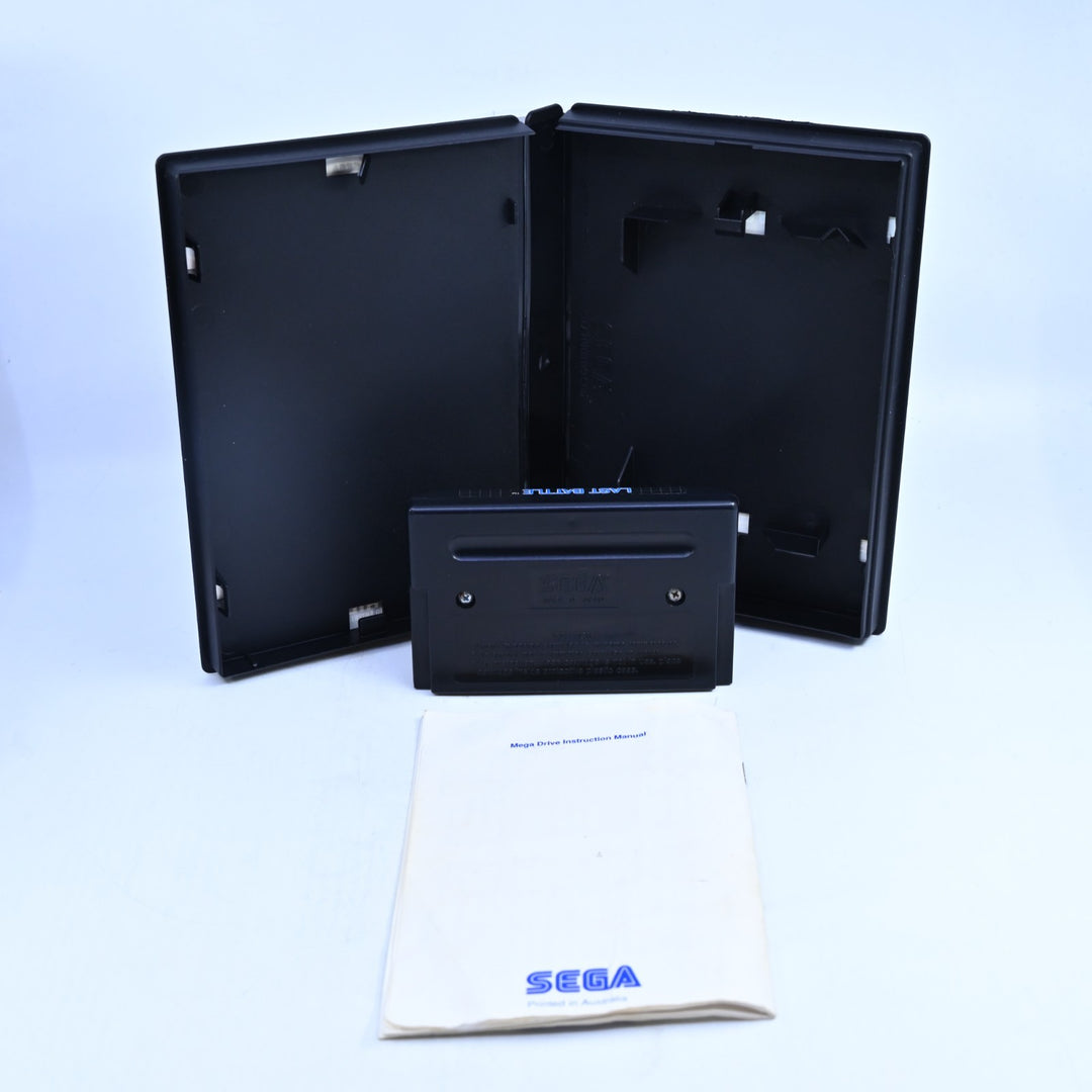 Last Battle - Sega Mega Drive Game + Manual - PAL - FREE POST!