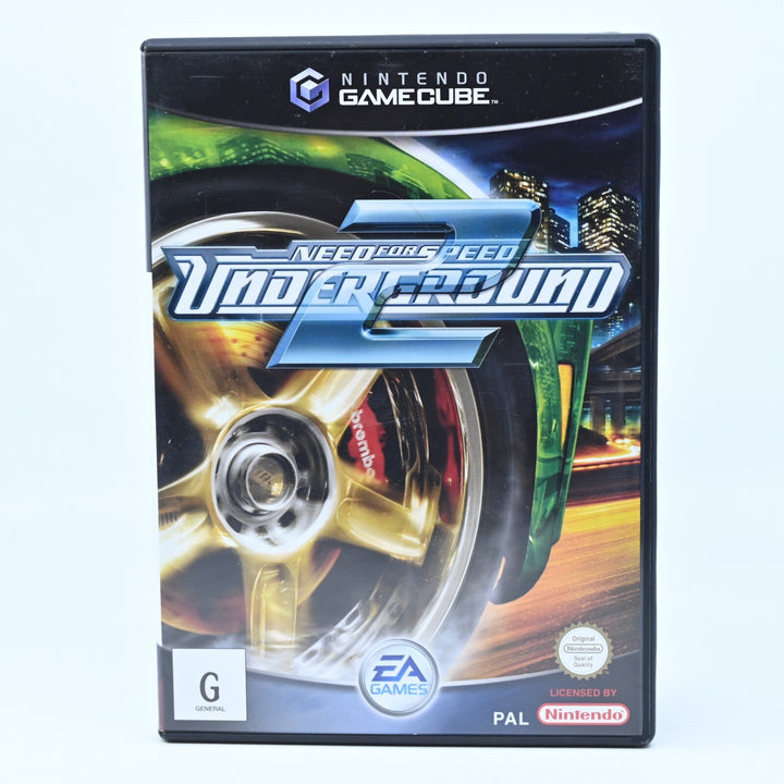 Need for Speed: Underground 2 - Nintendo Gamecube Game + Manual - PAL
