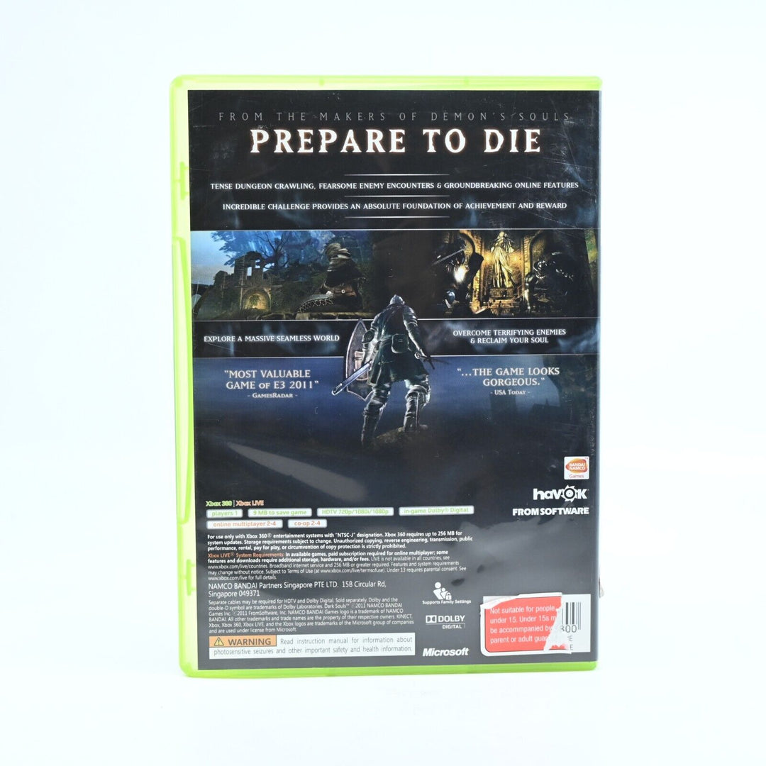 Dark Souls - Xbox 360 Game + Manual - PAL - FREE POST!