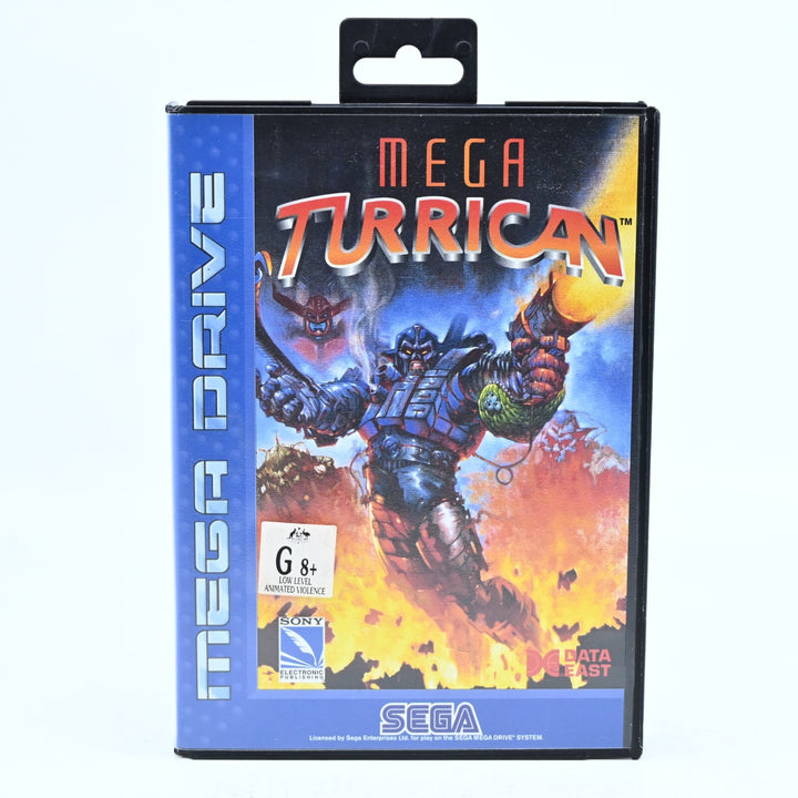 Mega Turrican - Sega Mega Drive Game - PAL - FREE POST!