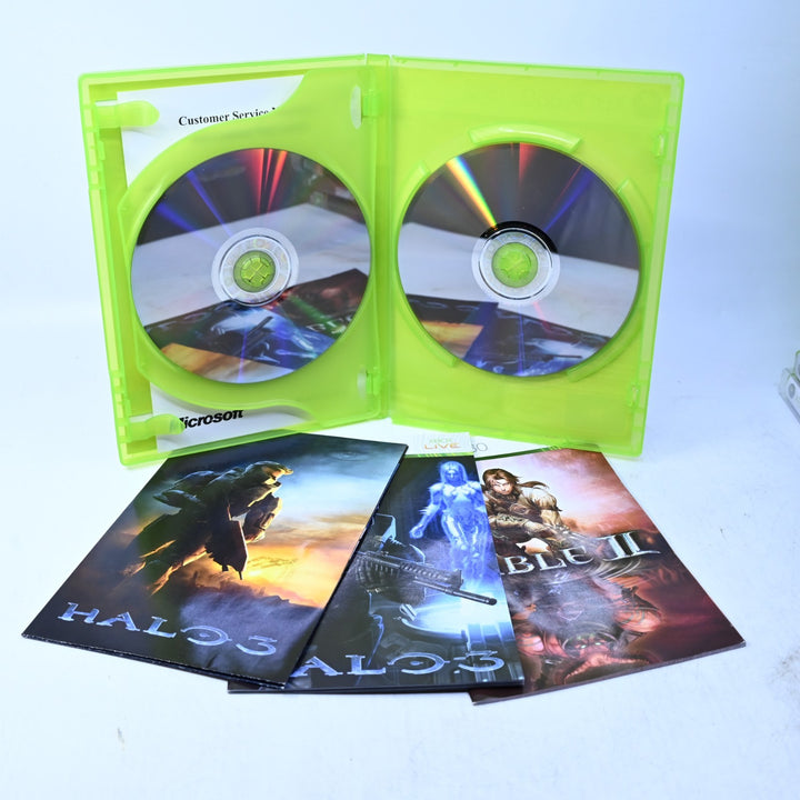 Halo 3 &amp; Fable II Double Pack - Xbox 360 Game + Manual - PAL - MINT DISC!