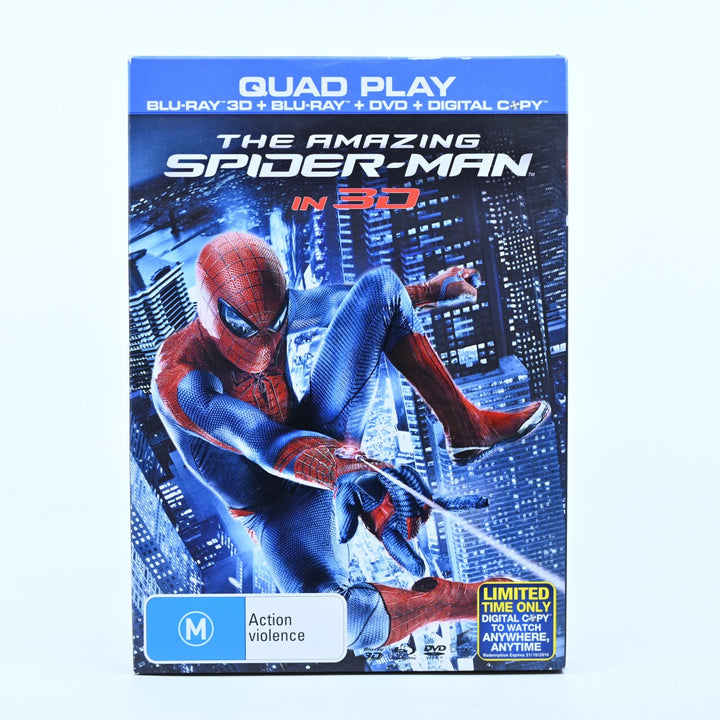 The Amazing Spider-Man in 3D - Quad Play - Region B - Blu-ray 3D