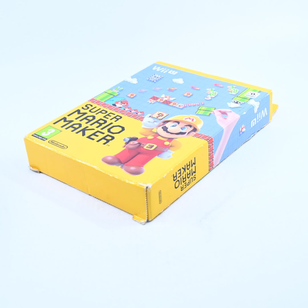 Super Mario Maker - Nintendo Wii U Game + Artbook - PAL - FREE POST!