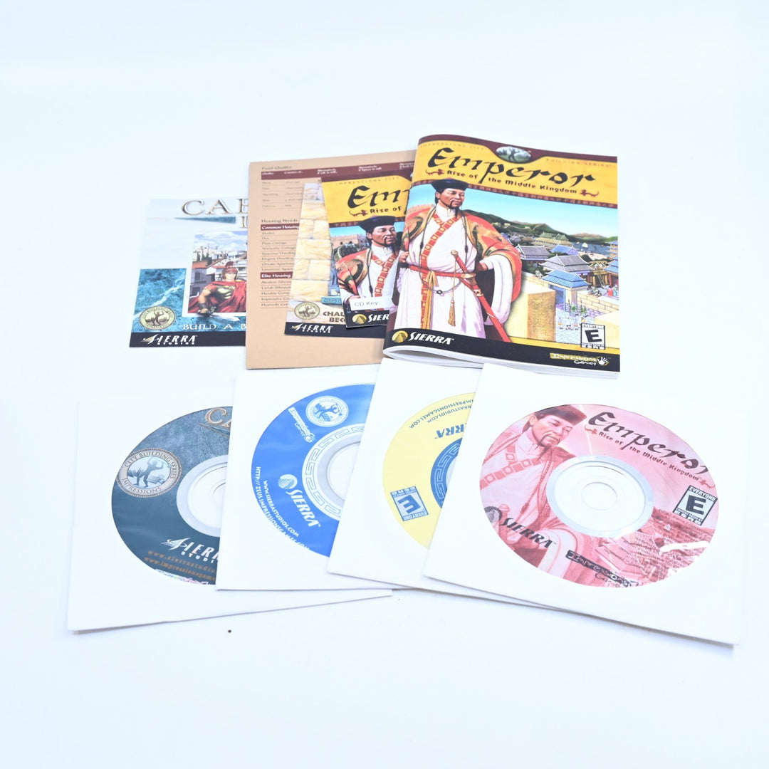 Sierra City Building Pack - Emperor / Zeus / Poseidon Caesar III - PC Game