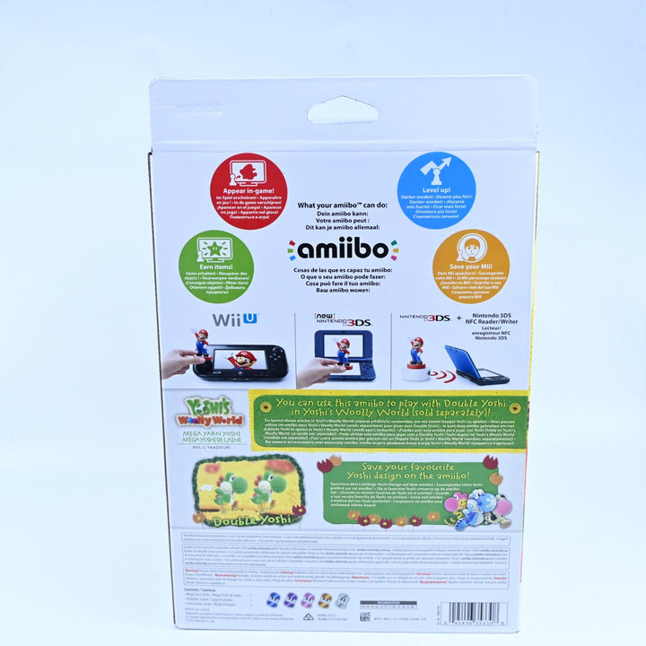 Mega Yarn Yoshi Amiibo - Yoshi's Wooly World - Plush Toy