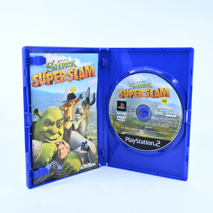 Shrek SuperSlam - Sony Playstation 2 / PS2 Game + Manual - PAL - MINT DISC!