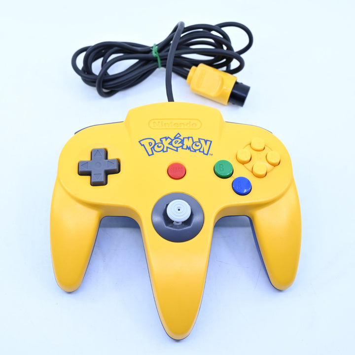Limited Edition Pokemon Console - N64 / Nintendo 64 Console - PAL
