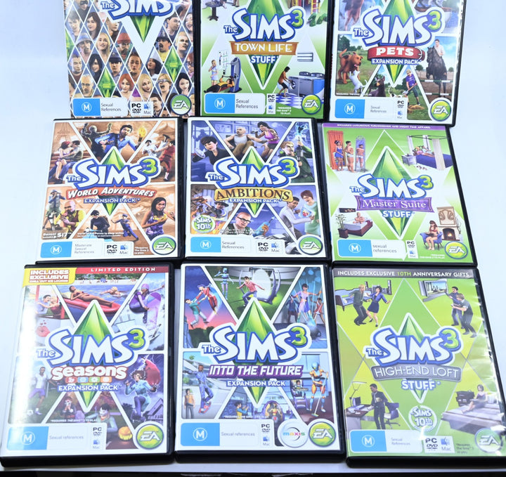 The Sims 3 + Expansion Packs - PC Game - FREE POST!