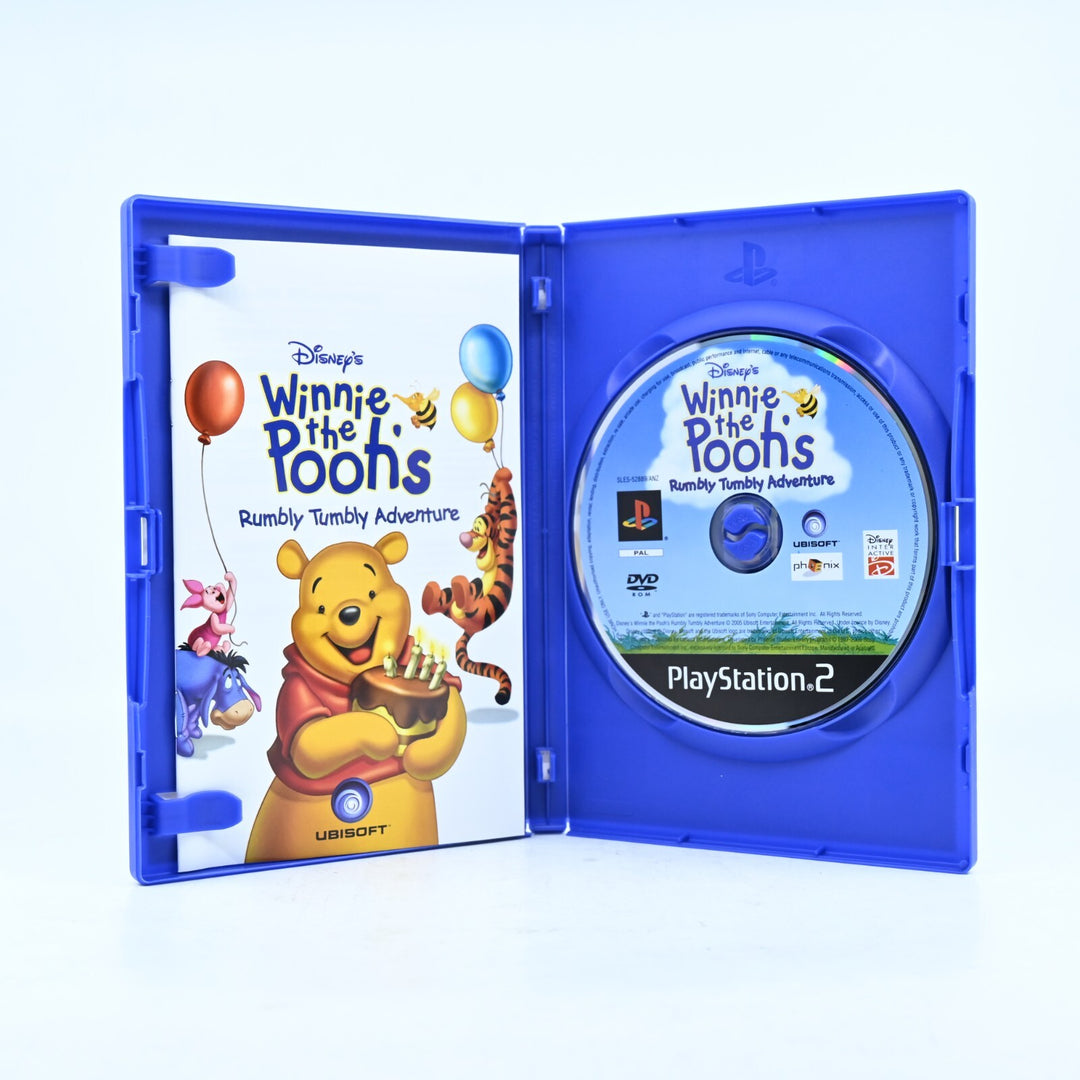 Winnie the Pooh's Rumbly Tumbly Adventure - Sony Playstation 2 Game + Manual